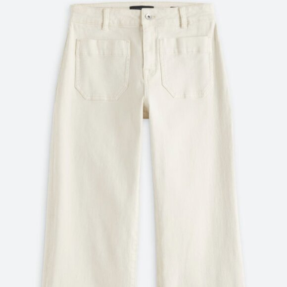 Sanctuary Women’s Ankle Pants – Cream Denim – Size 33 - Picture 1 of 5